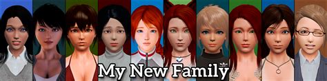 3d family porn|My New Family 0.14 Release! 